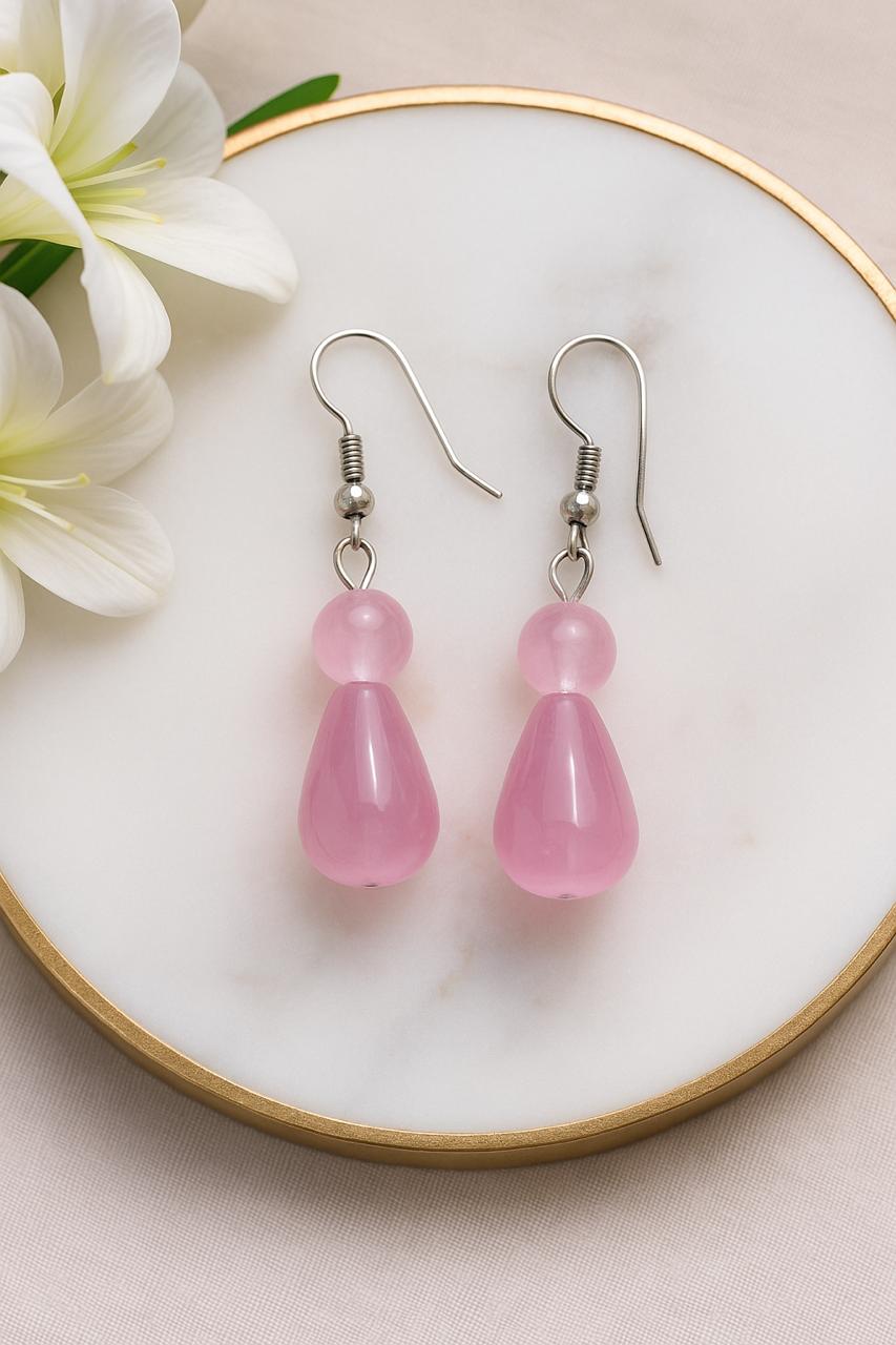 Beaded dangle earings,Crystal Teardrop fashion earings| FRENCH WIRE | Combo Offer