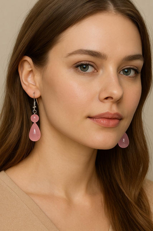 Beaded dangle earings,Crystal Teardrop fashion earings| FRENCH WIRE | Combo Offer