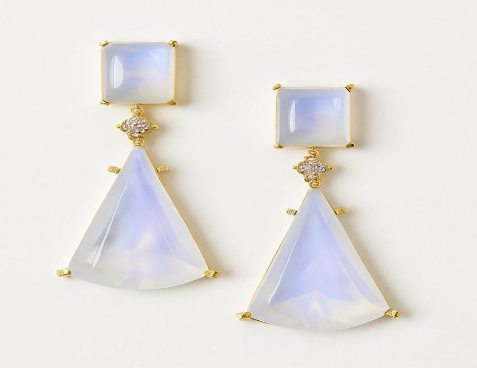 White, 22KT Gold Finish