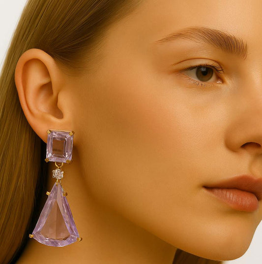Lavender, 22KT Gold Finish