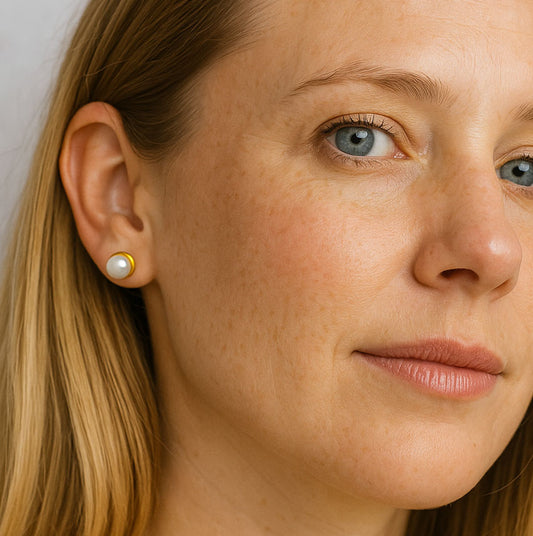 Elegant Daily Wear Studs | PEARL