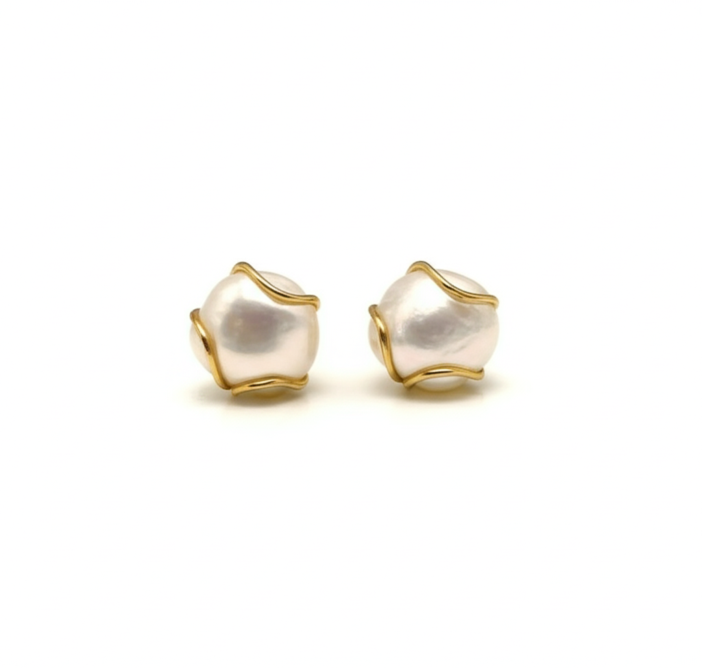 Elegant Daily Wear Studs | PEARL