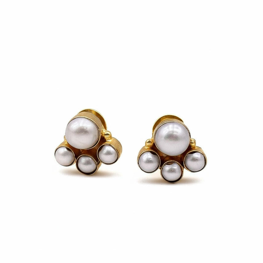 Elegant Daily Wear Studs | PEARL