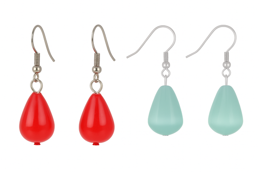 Beaded dangle earings,Crystal Teardrop fashion earings | Combo Offer