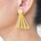 22KT Gold Plated Brass Luxury Earrings