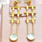 22KT Gold Plated Brass Luxury Earrings