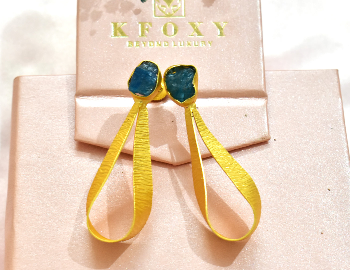 22KT Gold Plated Brass Luxury Earrings