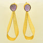 22KT Gold Plated Brass Luxury Earrings