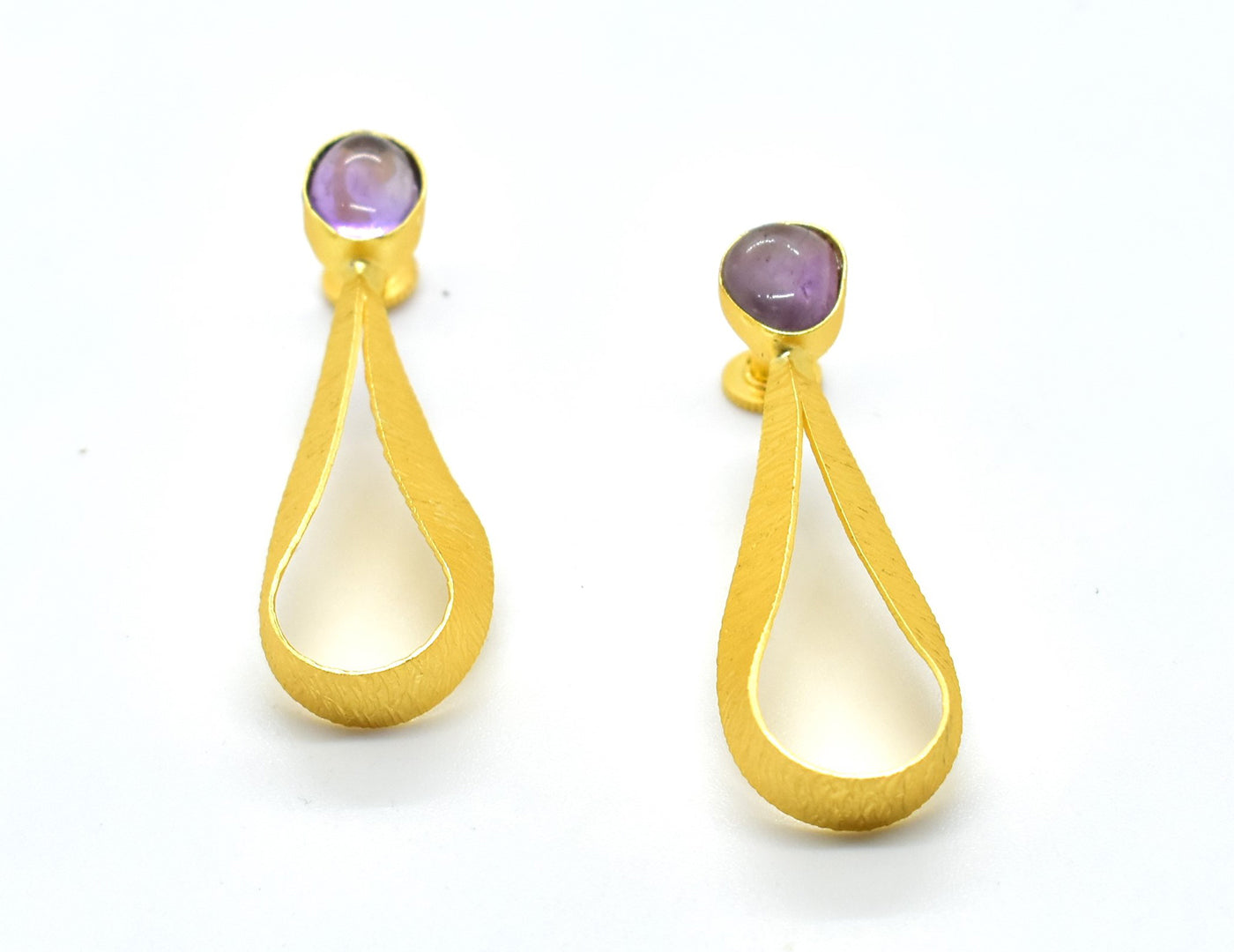 22KT Gold Plated Brass Luxury Earrings