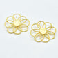 22KT Gold Plated Brass Luxury Earrings