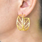 22KT Gold Plated Brass Luxury Earrings