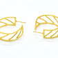 22KT Gold Plated Brass Luxury Earrings