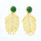 22KT Gold Plated Brass Luxury Earrings