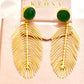 22KT Gold Plated Brass Luxury Earrings