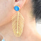 22KT Gold Plated Brass Luxury Earrings