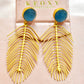 22KT Gold Plated Brass Luxury Earrings