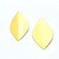 Geomatric design fusion earings | Golden | Screw Type