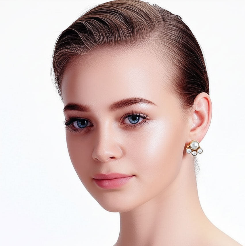 Elegant Daily Wear Studs | PEARL