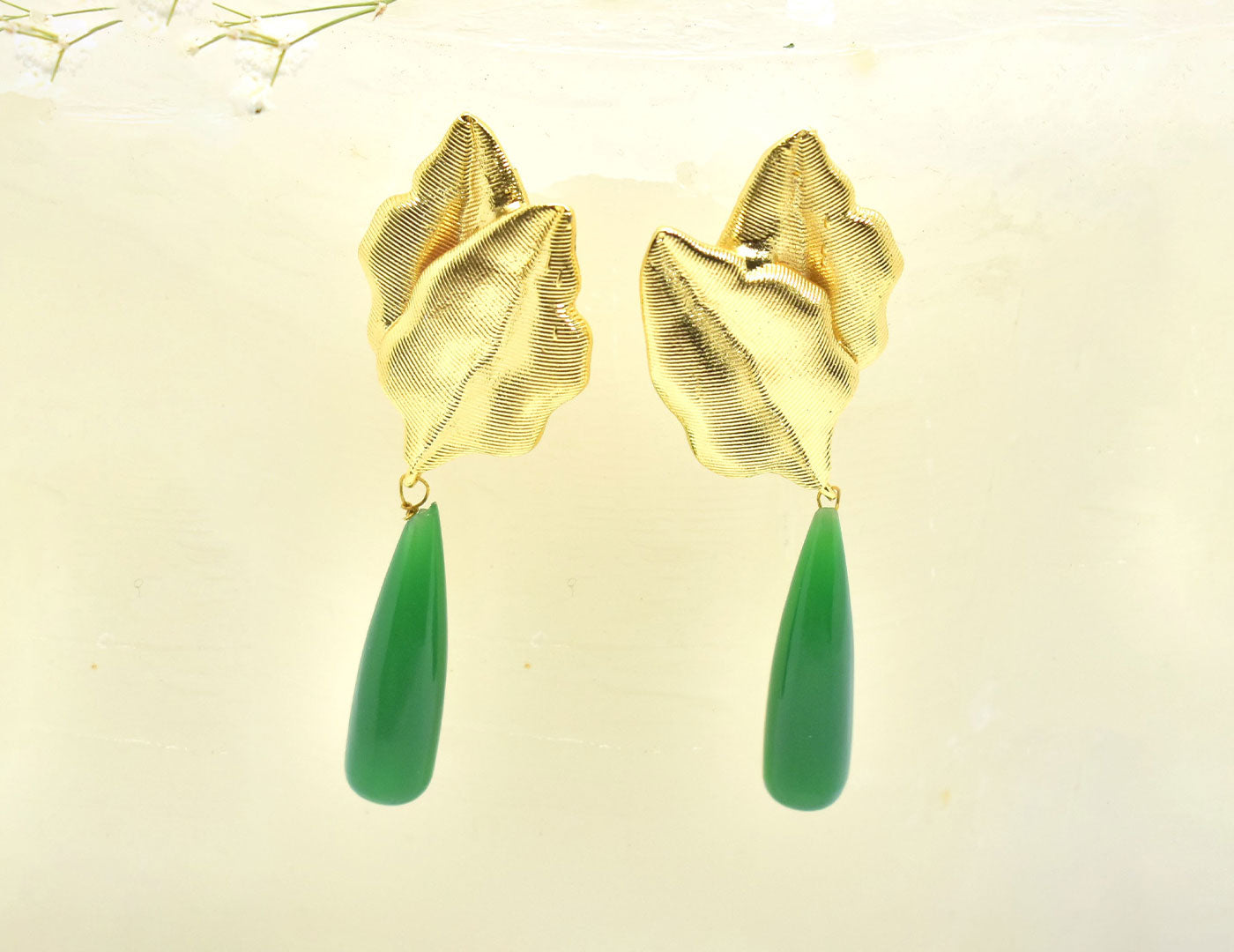 22KT Gold Plated Brass Luxury Earrings