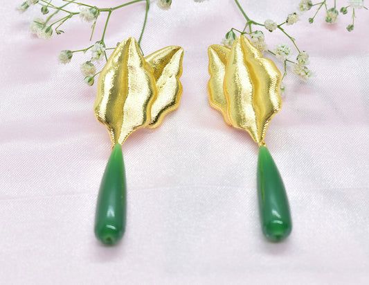 22KT Gold Plated Brass Luxury Earrings