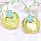 22KT Gold Plated Brass Luxury Earrings