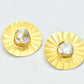 22KT Gold Plated Brass Luxury Earrings