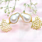 22KT Gold Plated Brass Luxury Earrings