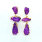 22KT Gold Plated Brass Luxury Earrings