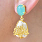 22KT Gold Plated Brass Luxury Earrings