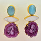 22KT Gold Plated Brass Luxury Earrings