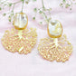 22KT Gold Plated Brass Luxury Earrings