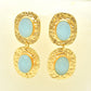 22KT Gold Plated Brass Luxury Earrings