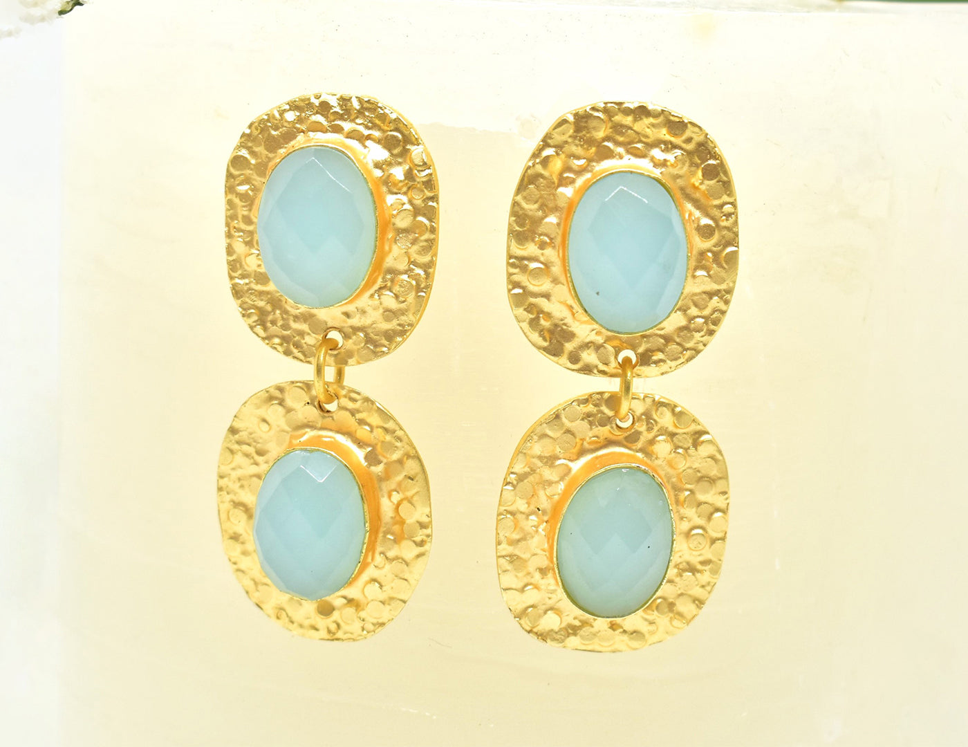 22KT Gold Plated Brass Luxury Earrings