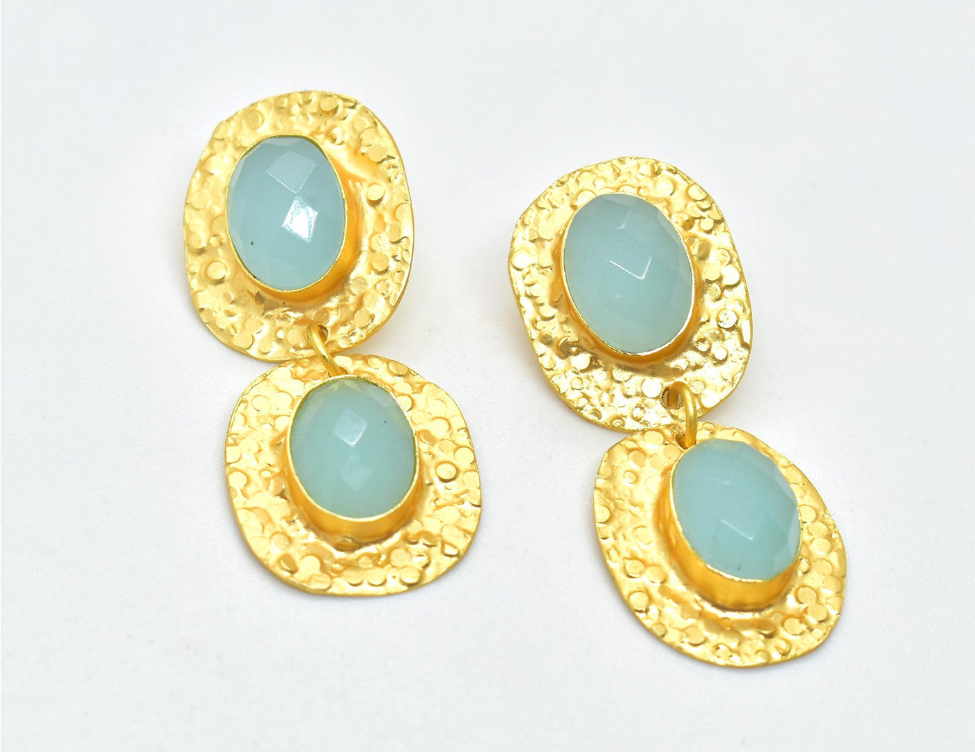 22KT Gold Plated Brass Luxury Earrings