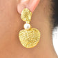 22KT Gold Plated Brass Luxury Earrings