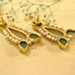 22KT Gold Plated Brass Luxury Earrings