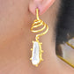 22KT Gold Plated Brass Luxury Earrings