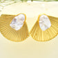 22KT Gold Plated Brass Luxury Earrings