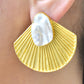 22KT Gold Plated Brass Luxury Earrings