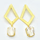 22KT Gold Plated Brass Luxury Earrings