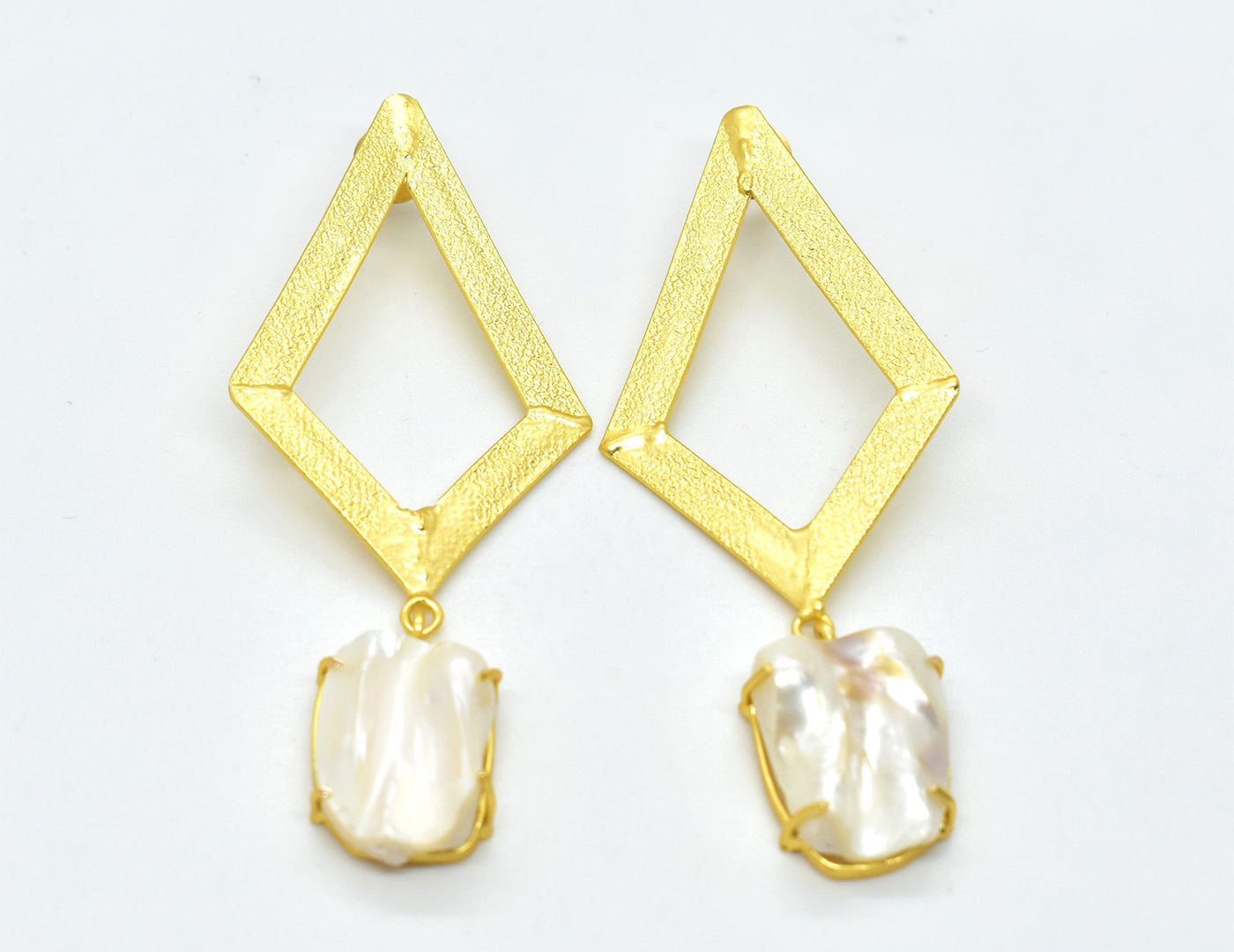 22KT Gold Plated Brass Luxury Earrings