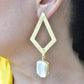 22KT Gold Plated Brass Luxury Earrings