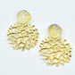 22KT Gold Plated Brass Luxury Earrings