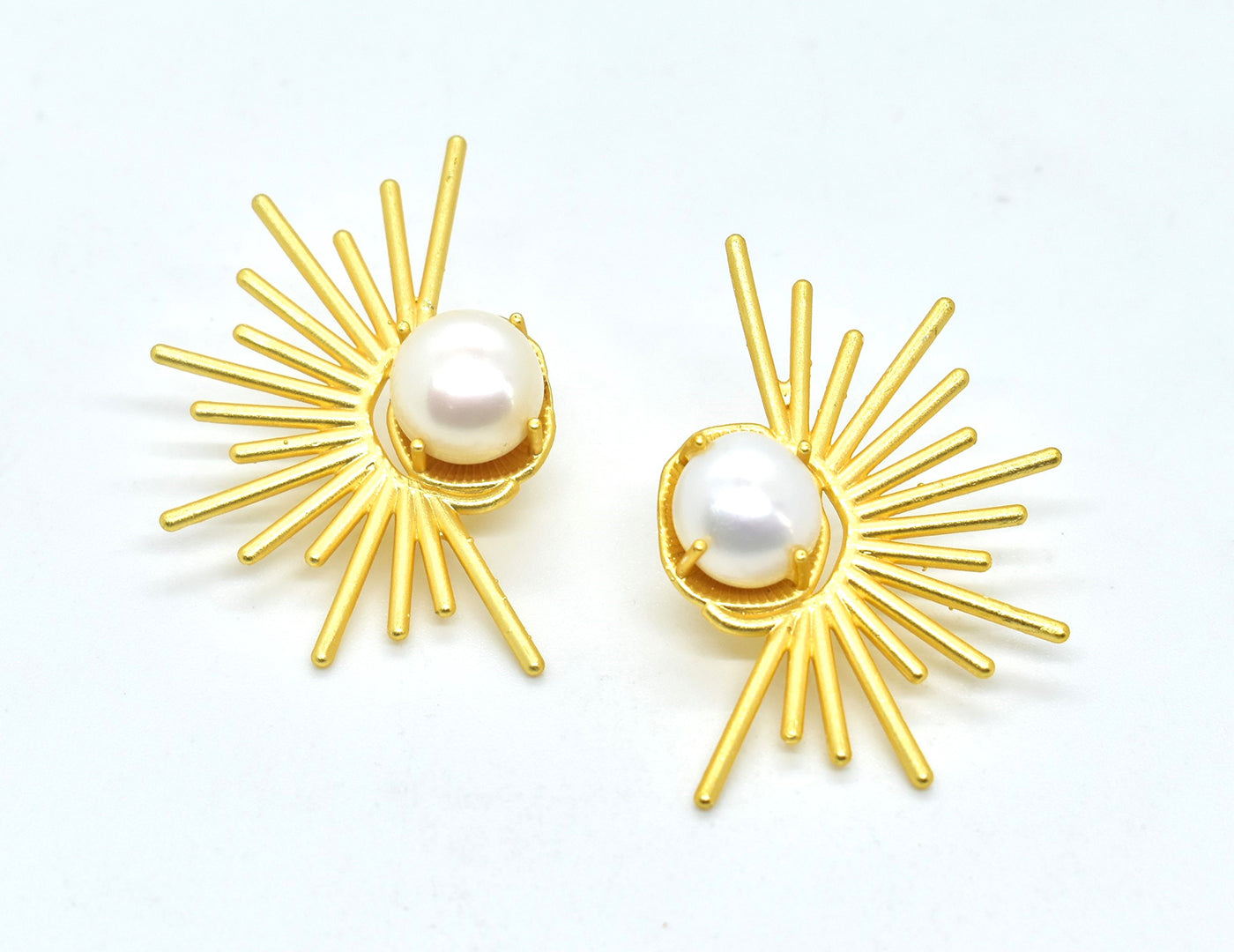 22KT Gold Plated Brass Luxury Earrings