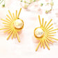 22KT Gold Plated Brass Luxury Earrings