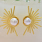 22KT Gold Plated Brass Luxury Earrings