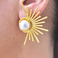 22KT Gold Plated Brass Luxury Earrings