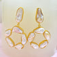 22KT Gold Plated Brass Luxury Earrings