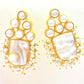 22KT Gold Plated Brass Luxury Earrings