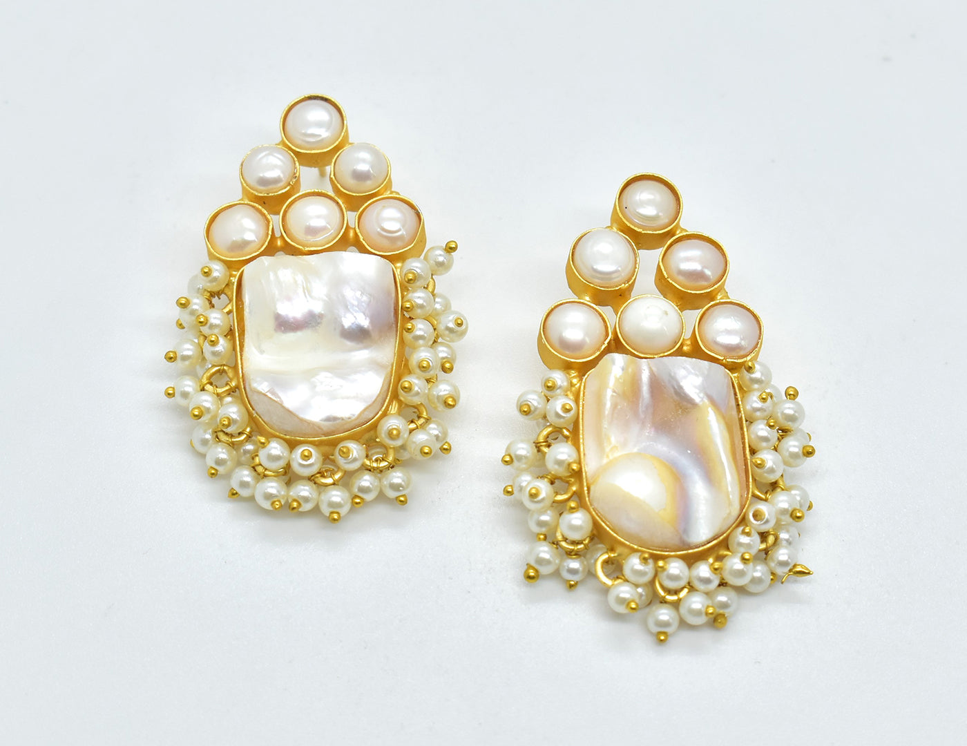 22KT Gold Plated Brass Luxury Earrings